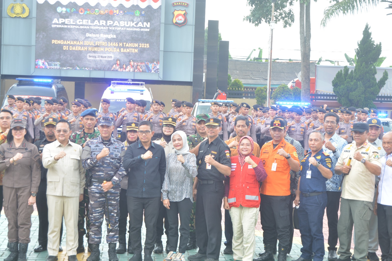 apel senkom di polda banten